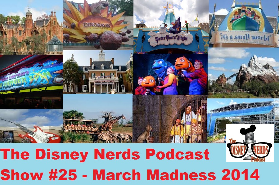 March Madness 2014 - Disney Attraction Style