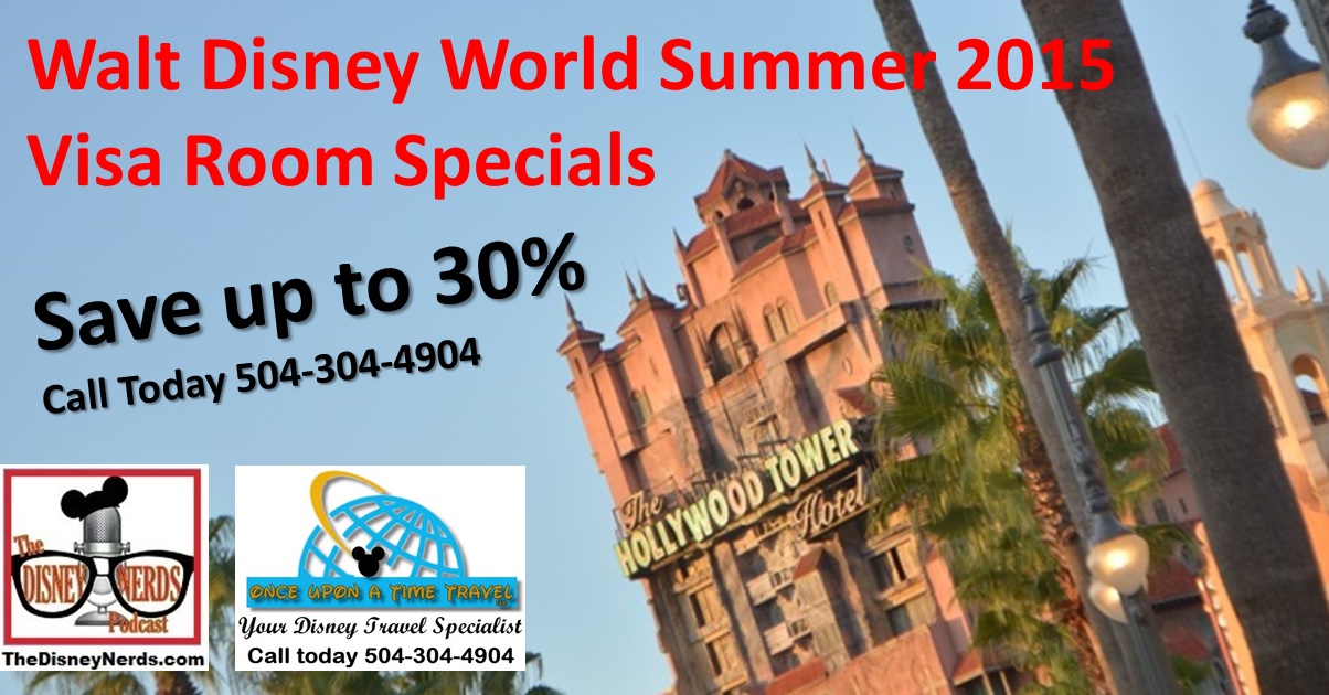 Visa Summer Specials, save up to 30% - Call today