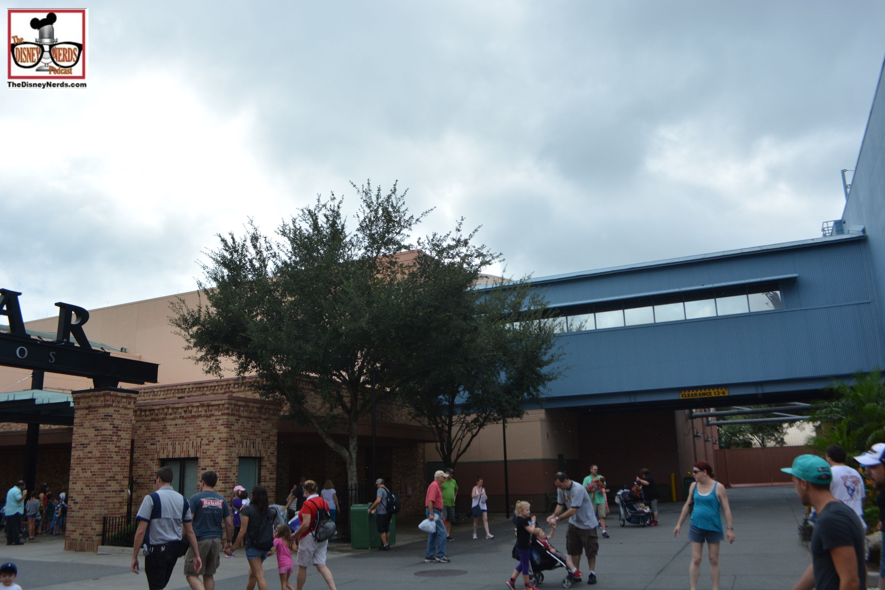 Toy Story land will be behind "Toy Story Mania" The entrance toy story mania we move, and queue from what is now the back of the building... no more squeezing through pixar place