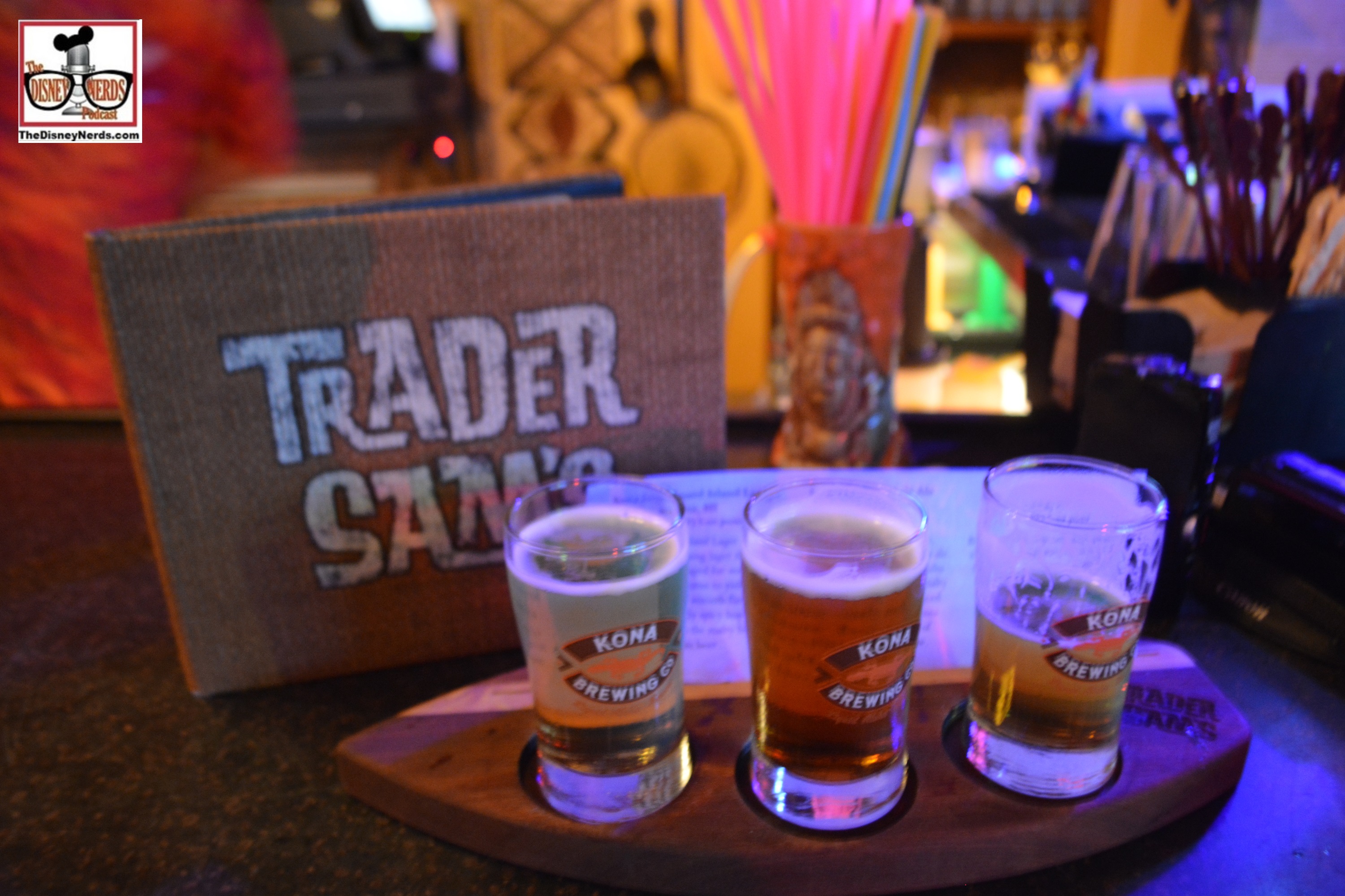 Let's head to Trader Sams for a Kona Beer flight... this will work until food and wine starts.