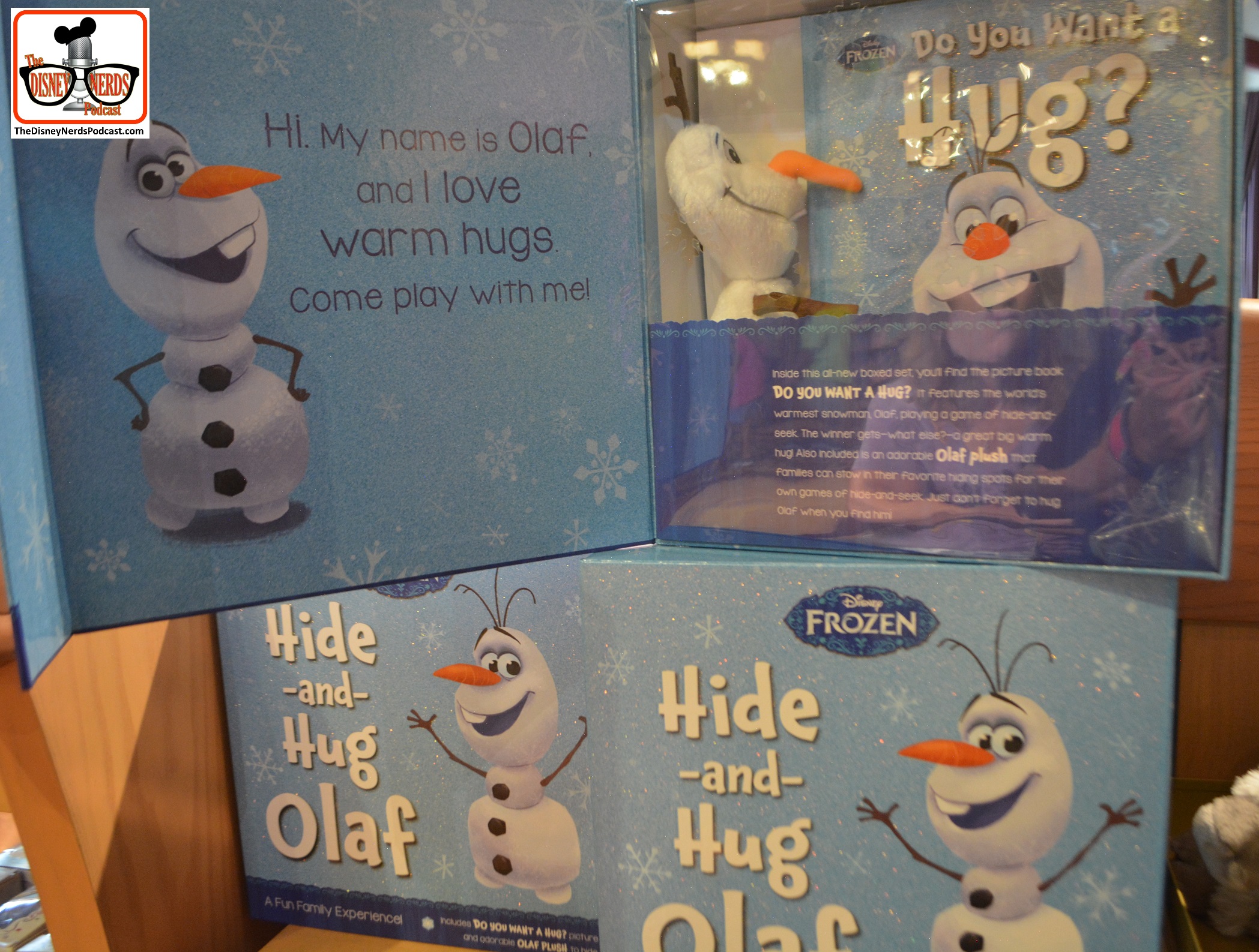 Look out "Elf on a shelf" , Hide and Hug Olaf, is looking to take your job!! Located in World of Disney
