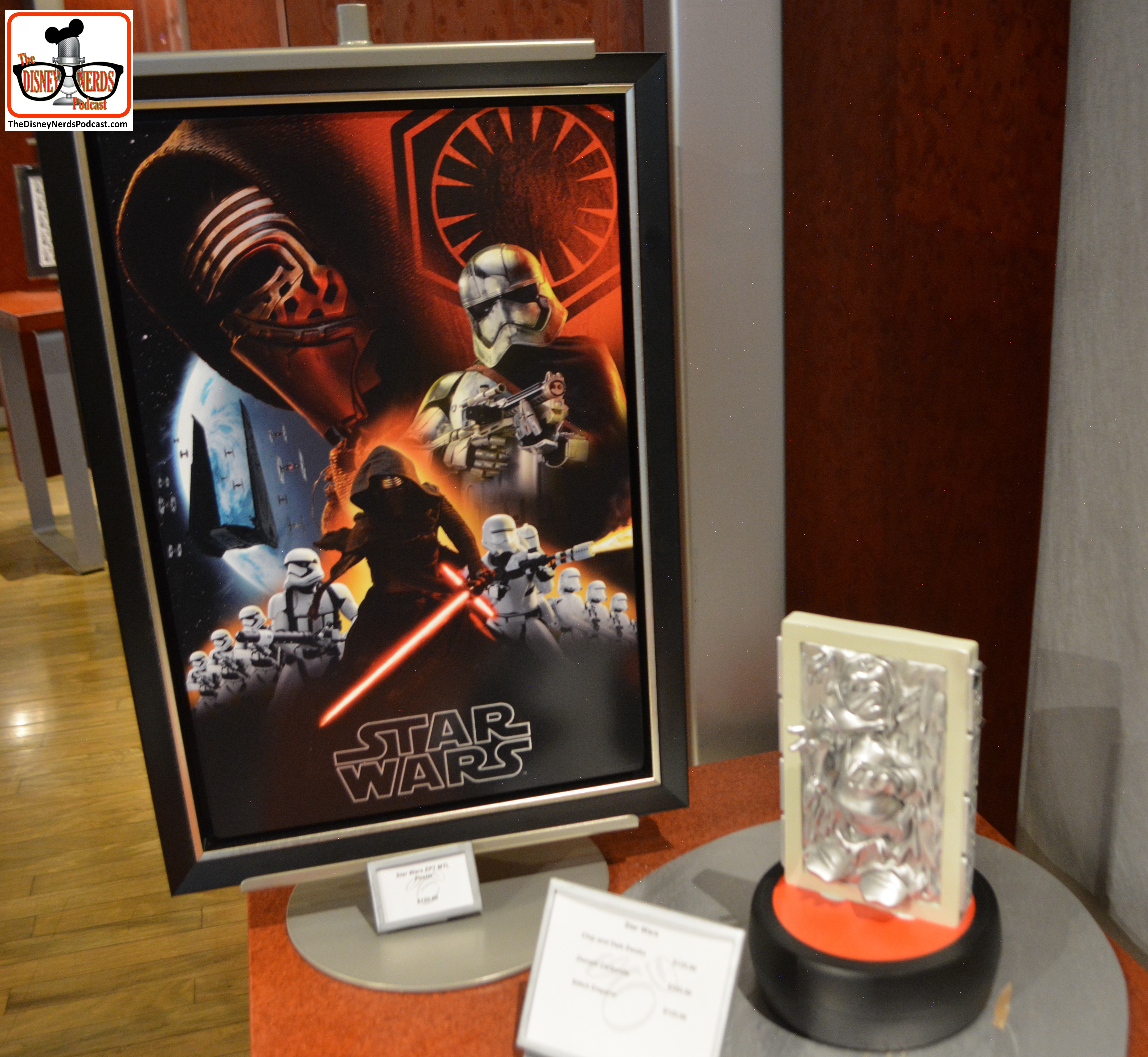 Star Wars at Epcots Art of Animation - Yes - Star Wars Merchandise is Everywhere