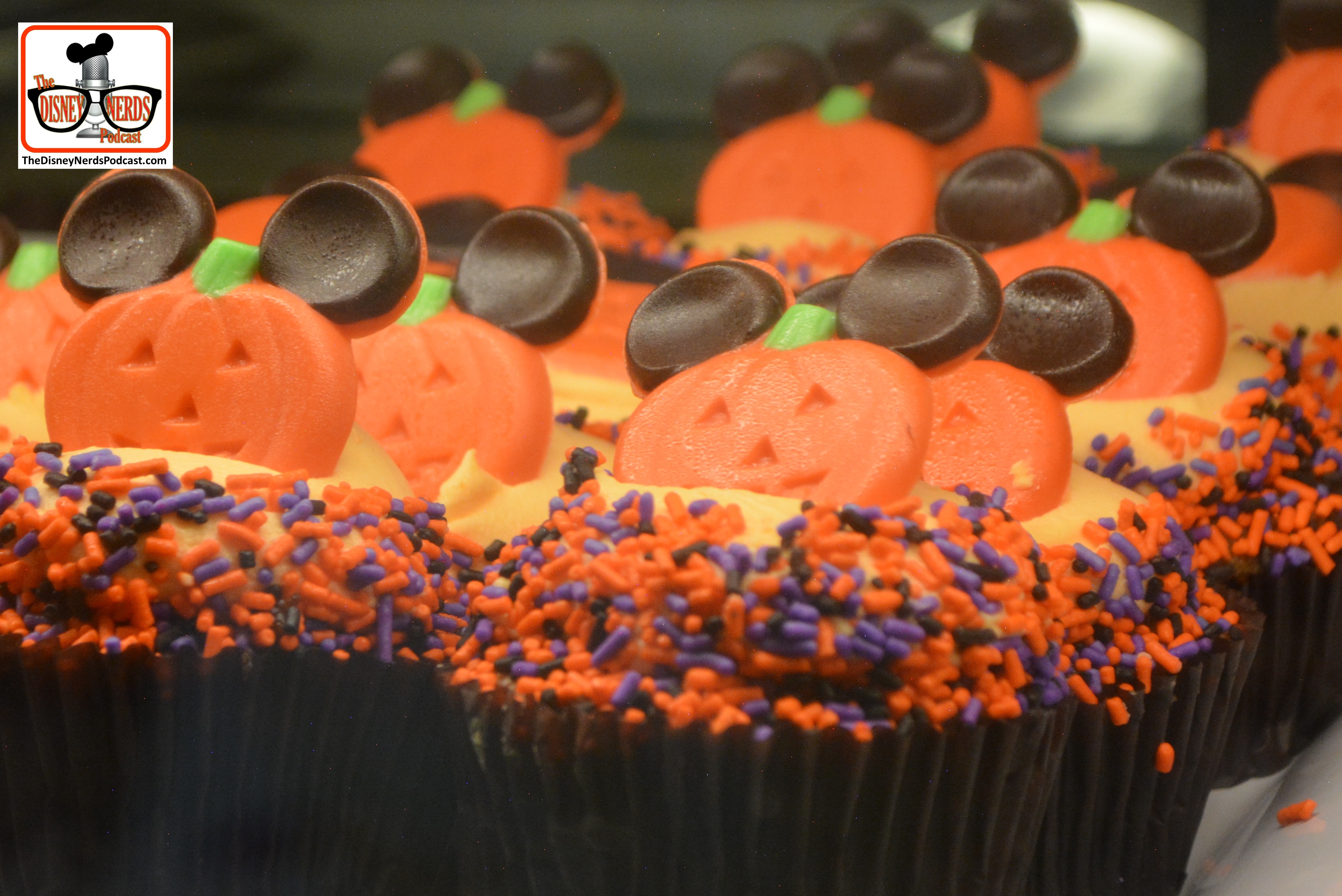 Hollywood Studios Pumpkin Cupcake