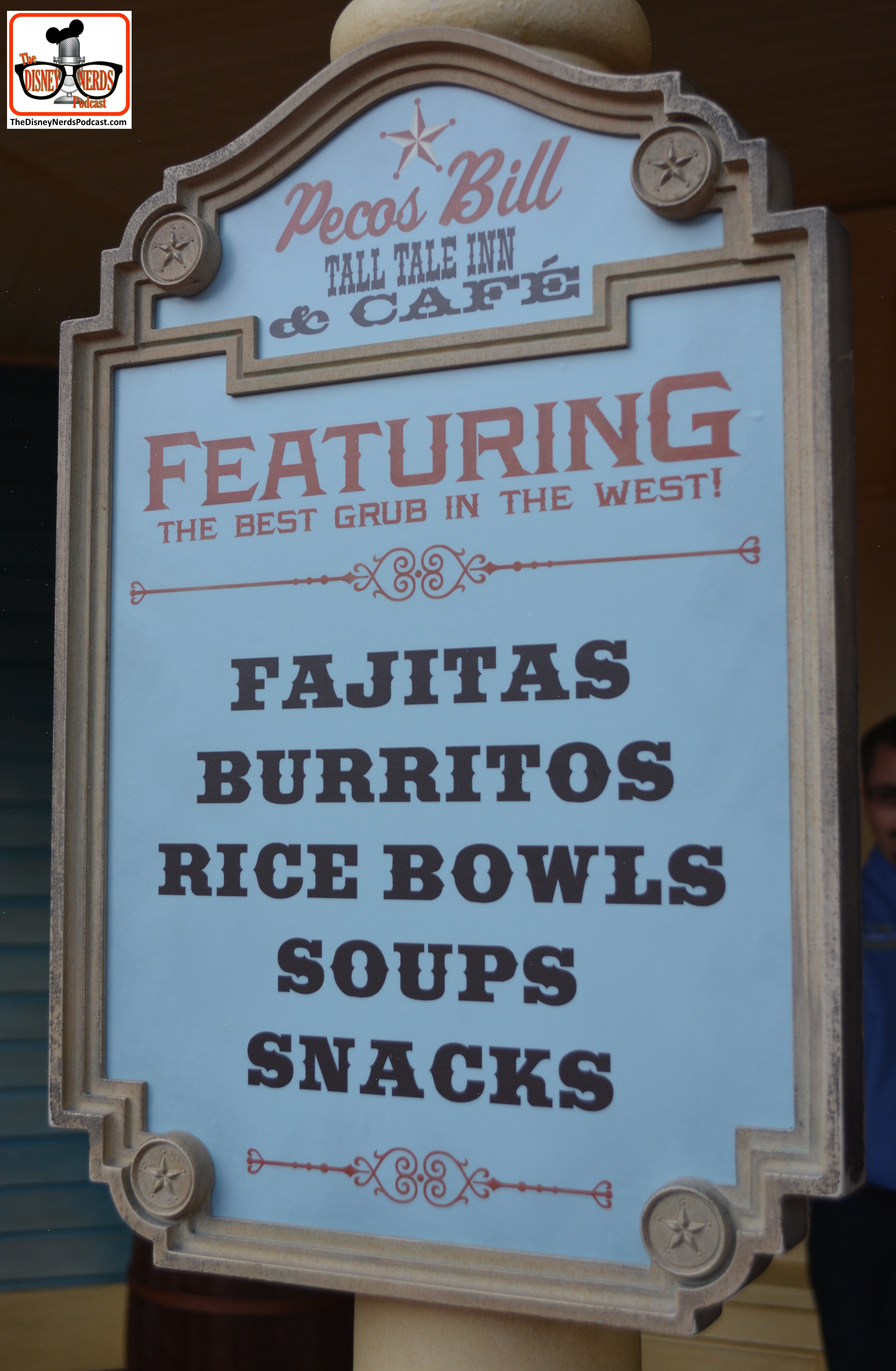 No More Burgers at Pecos Bill's - Now featuring the Best of the West. Fajitas, Burritos, Rice Bowls Soups and Snacks.