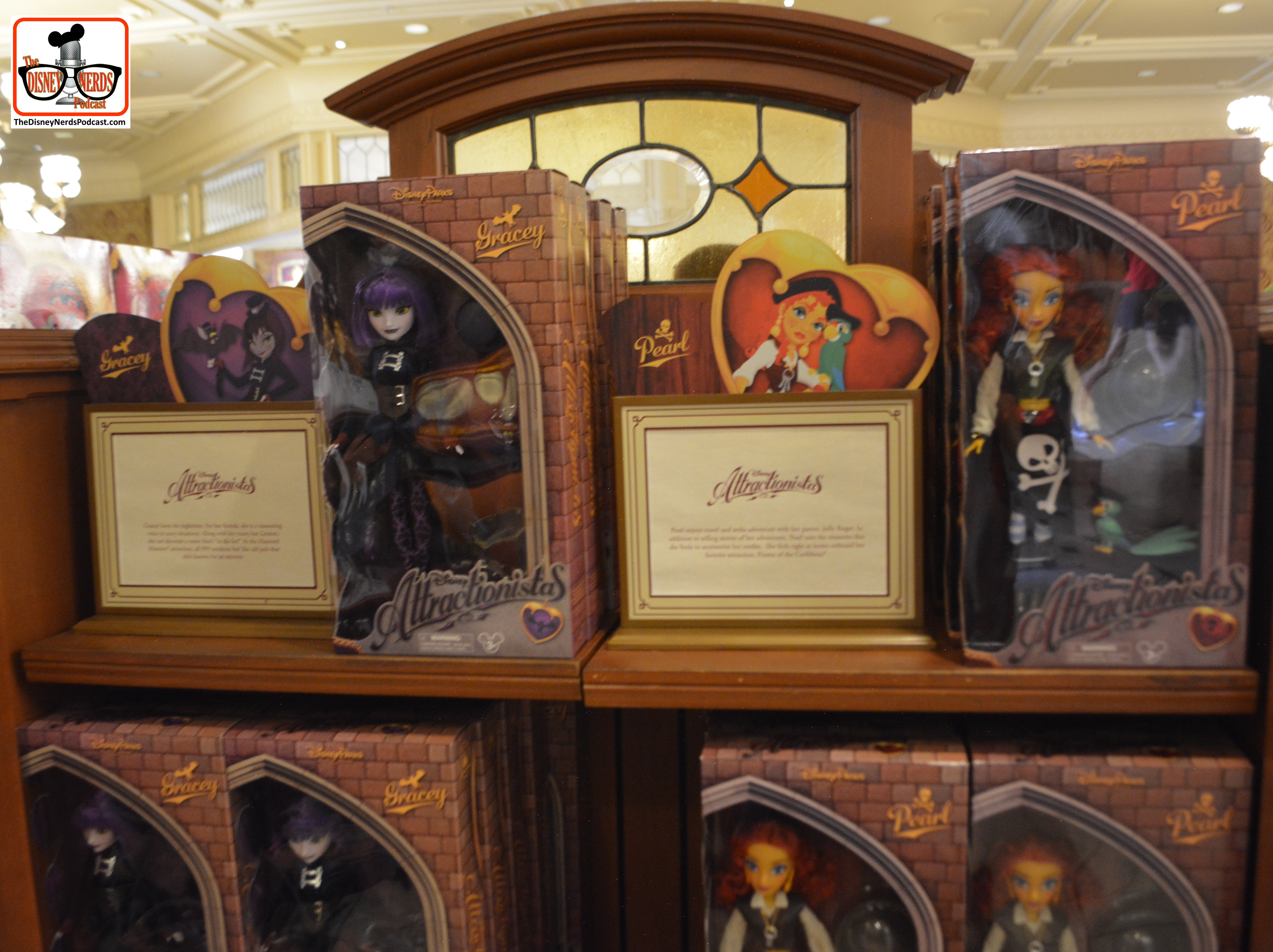 Attractionistas - new collectible line of fashion dolls, each celebrating a classic Disney attraction.