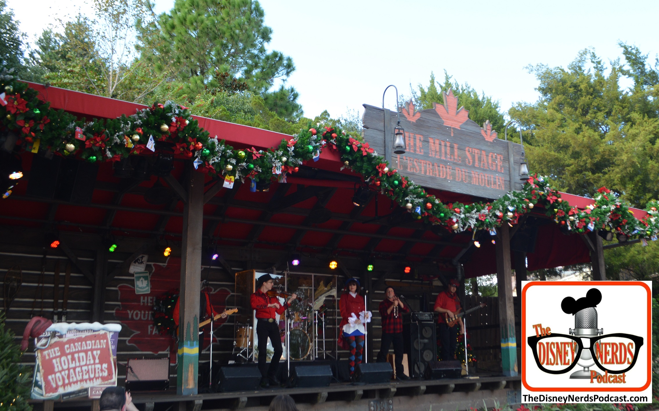 2015-12 - Epcot - Holidays Around the World in Canada the Canadian Holiday Voyagers take us on a musical tour of Canada