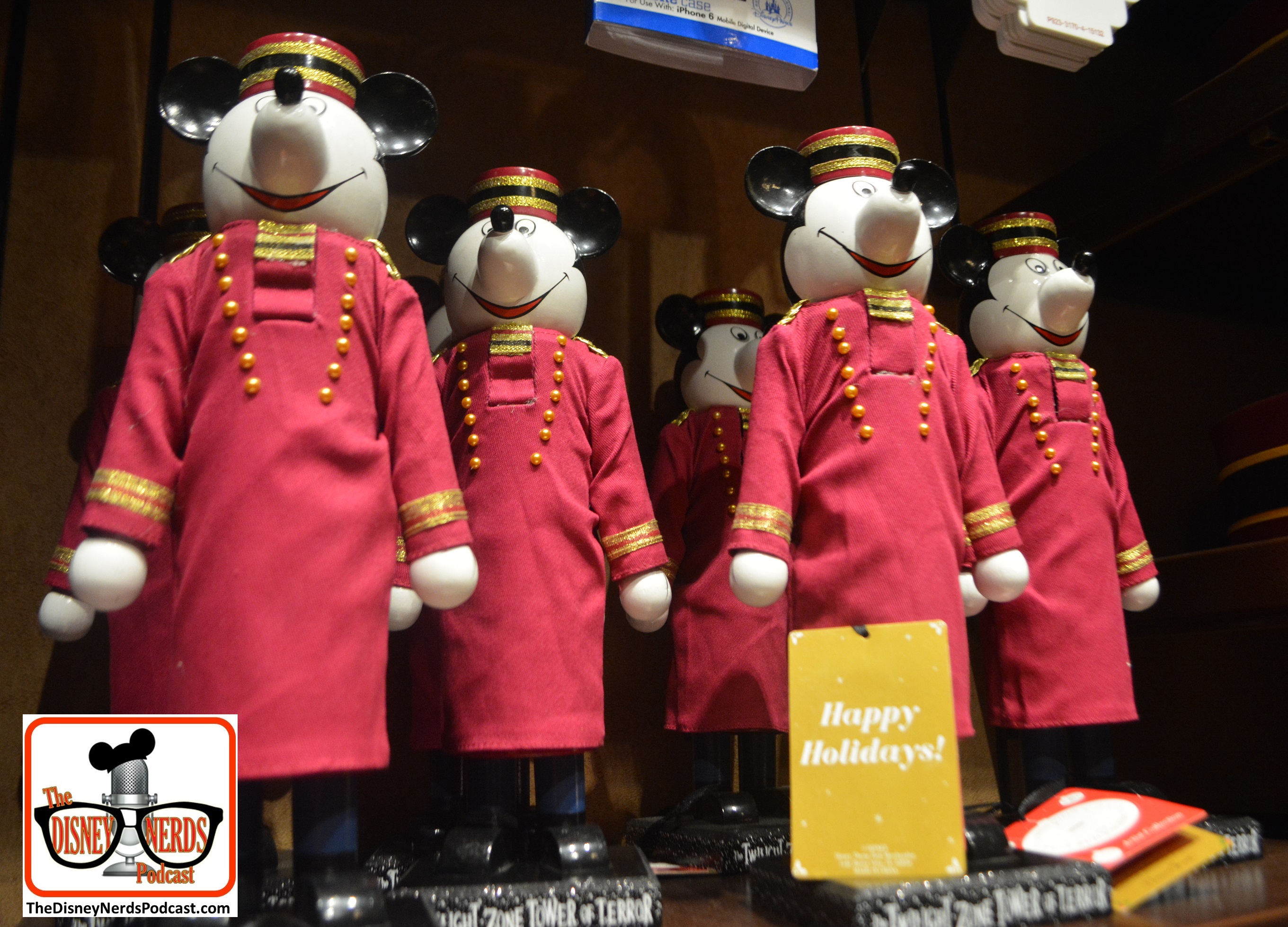 2015-12 - Hollywood Studios - Tower of Terror Nutcrackers in the gift shop - the only place I saw these