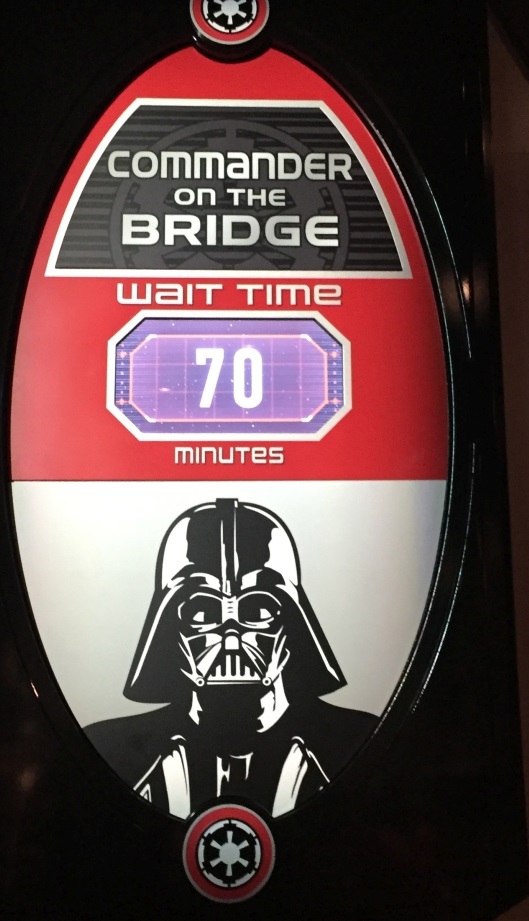 Walt Disney World News February 7, 2016. Darth Vader who had been attracting huge lines at Star Wars Launch Bay was replaced by Kylo Ren this morning
