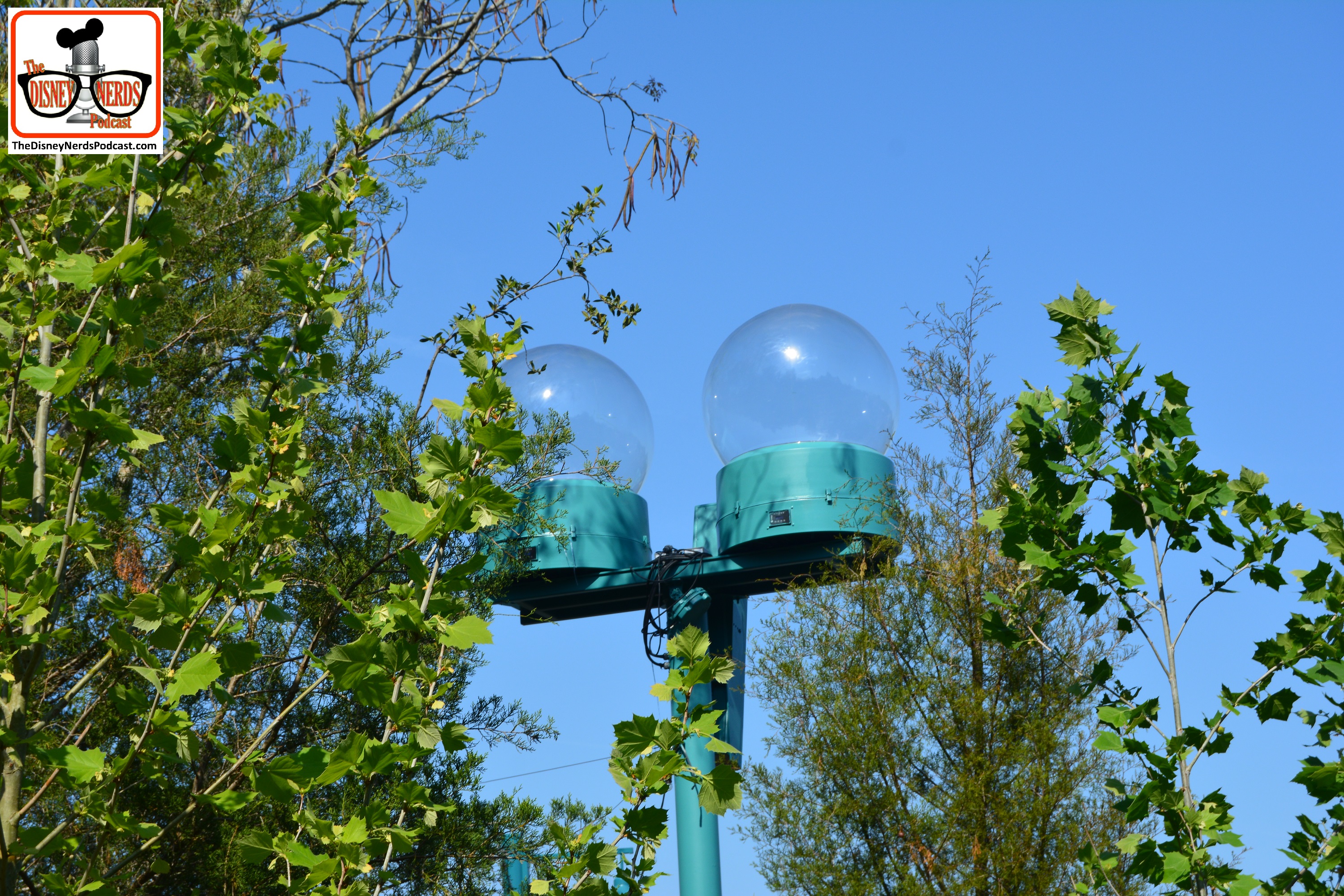 DNP April 2016 Photo Report: Animal Kingdom: Rivers of Light. These light globes are all around the rivers of light area - if your familiar with World of Color they play a role and align with he "Glow with the show" mickey ears.