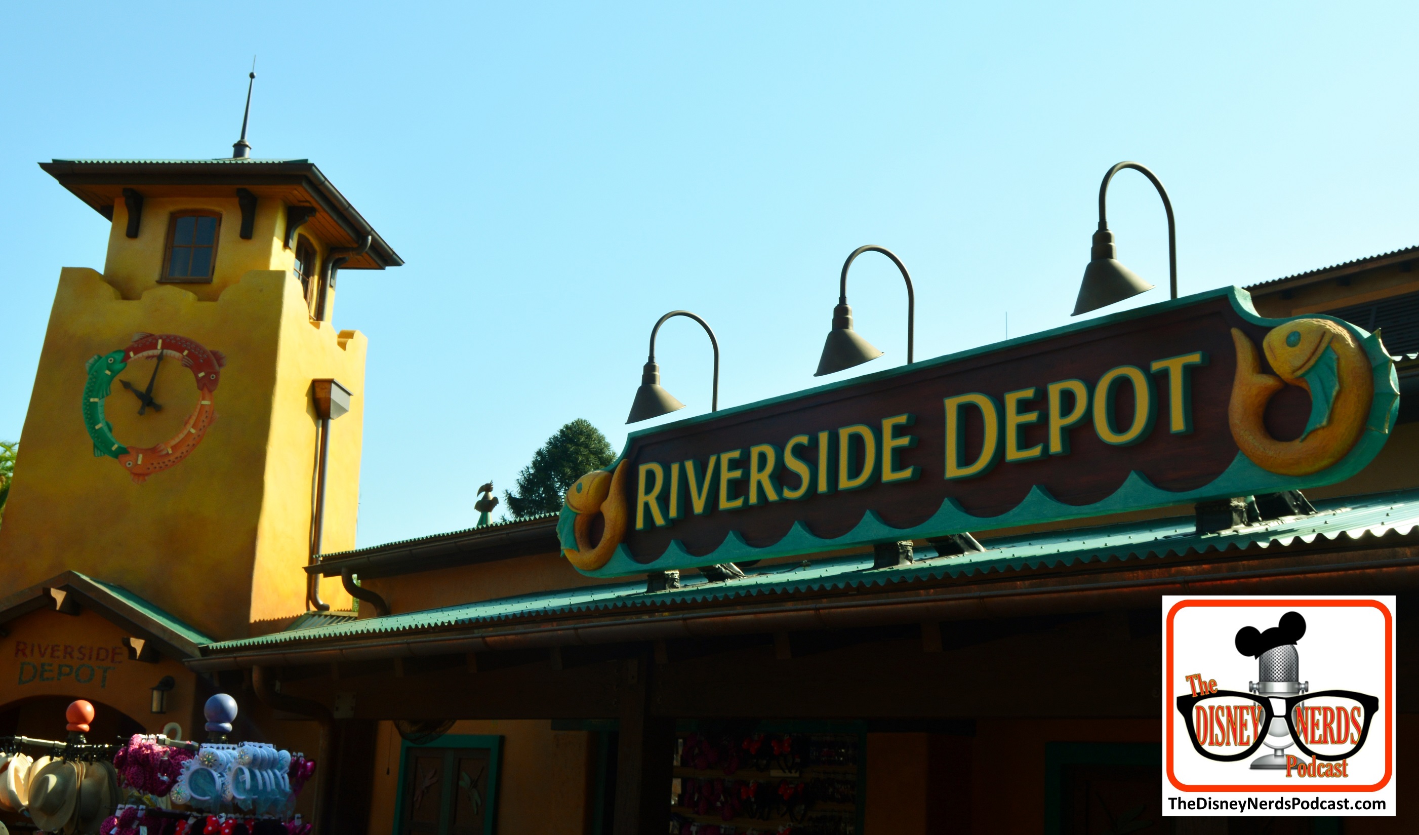DNP April 2016 Photo Report: Animal Kingdom: Riverside Depo looks like it was always there.
