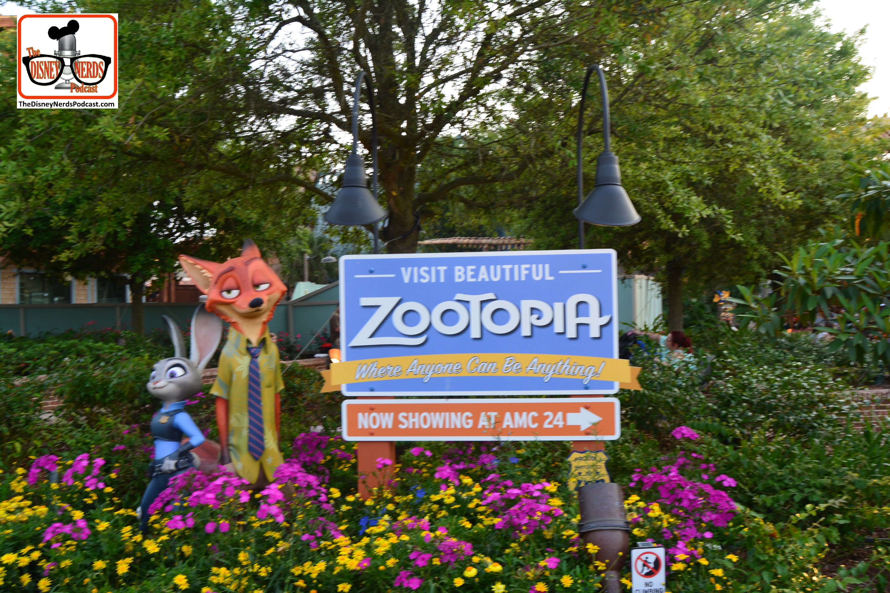 DNP April 2016 Photo Report: Disney Springs: Zootopia, now showing at AMC 24