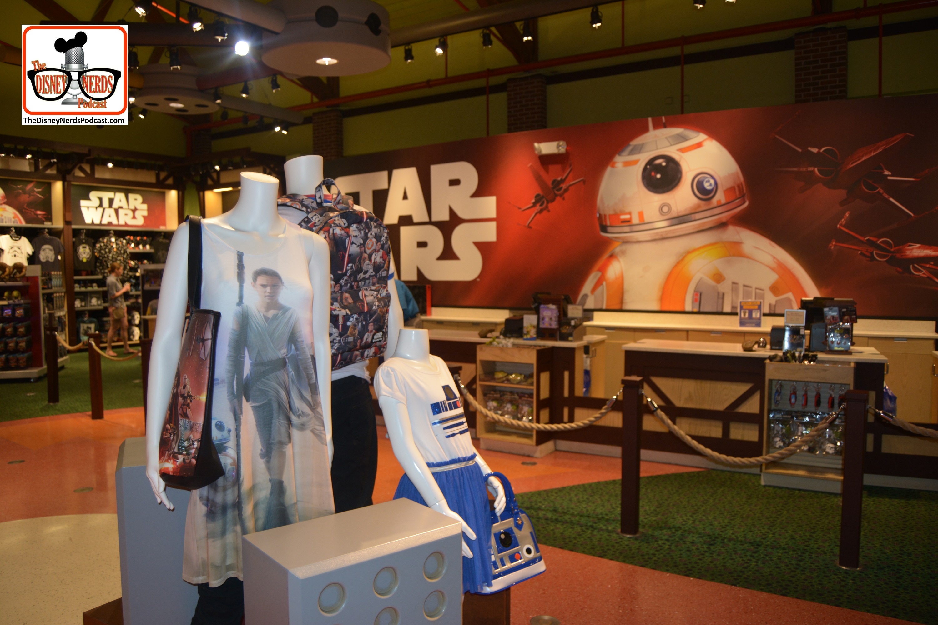 DNP April 2016 Photo Report: Disney Springs - Lots of Star Wars in once upon a toy.