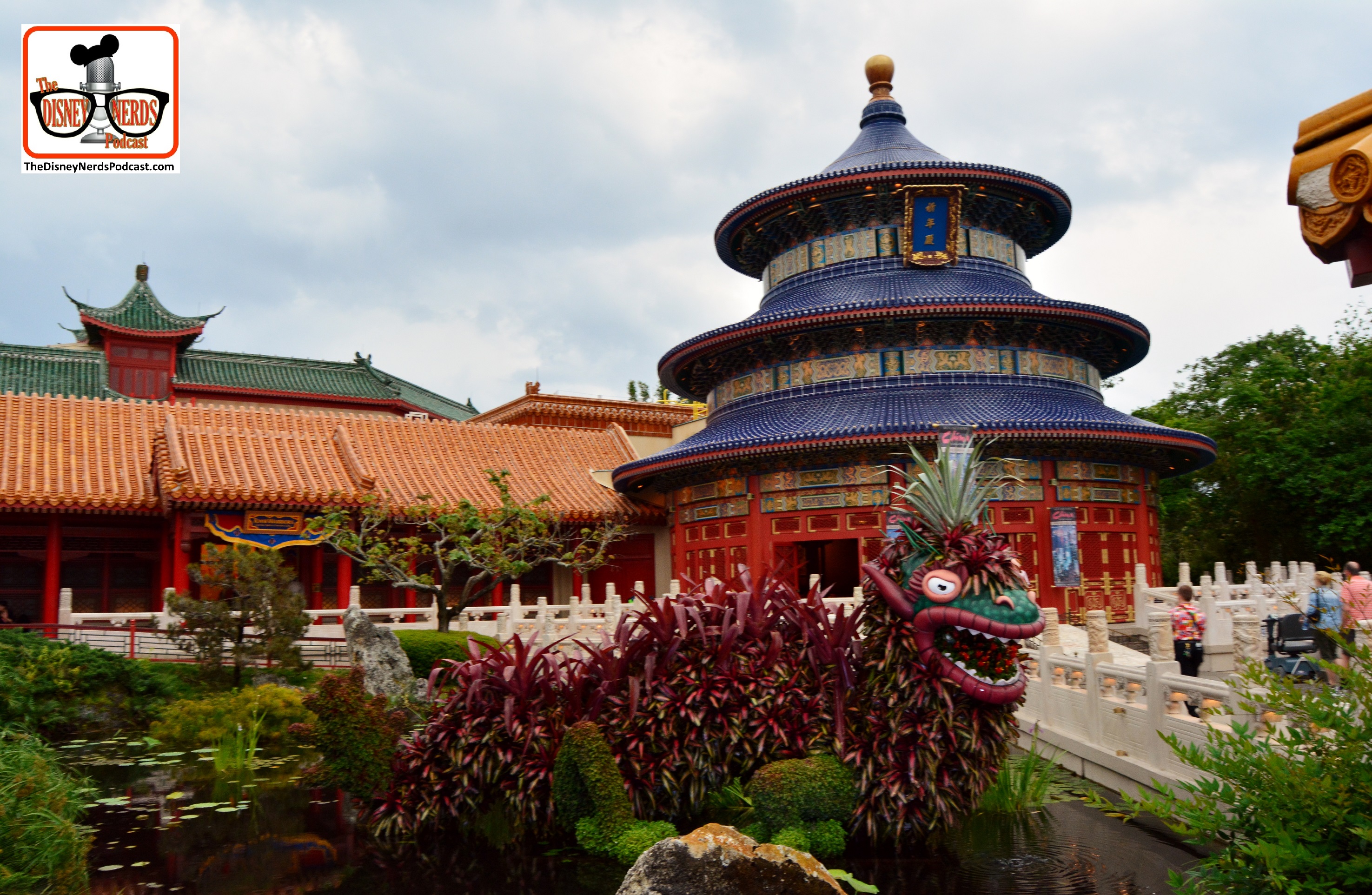 DNP April 2016 Photo Report: Epcot Flower and Garden Festival - Festival Dragon in china