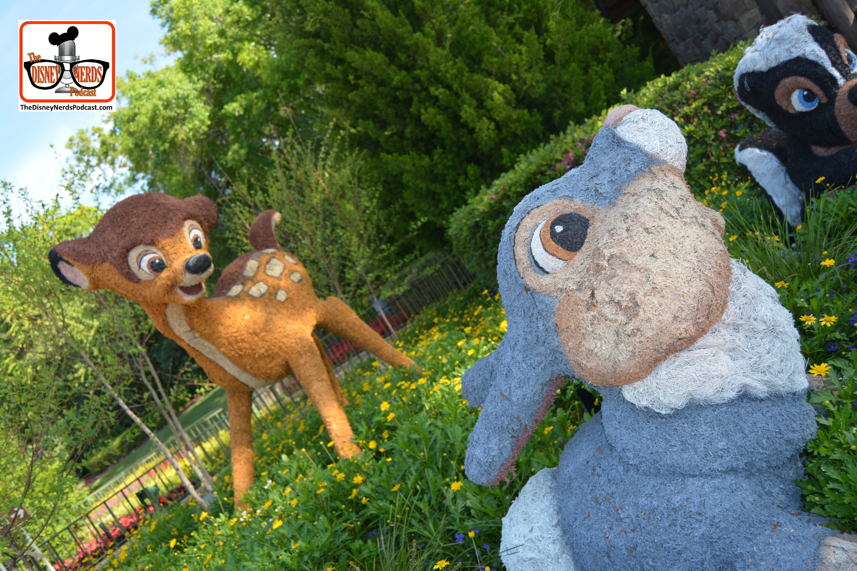 DNP April 2016 Photo Report: Epcot Flower and Garden Festival. Bambi and Friends in canada
