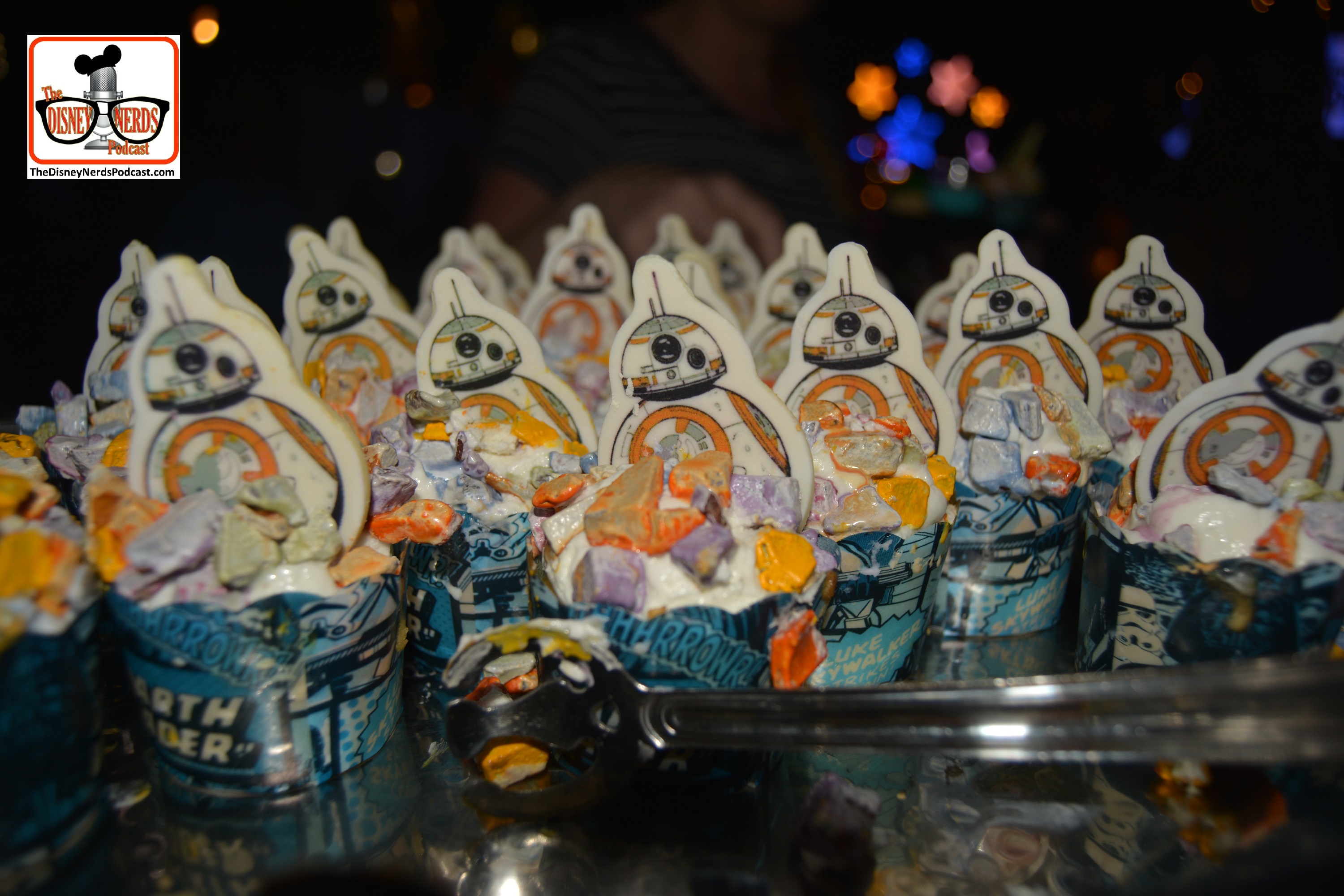 DNP April 2016 Photo Report: Star Wars Symphony in the Stars Dessert Party. Make sure you like "The Disney Nerds Podcast" on facebook - watch the live stream from the dessert party with fireworks.