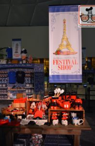 Merchandise inside the Festival Center. Food and Wine 2017