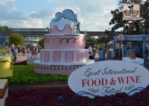 Epcot Food and Wine Festival 2017 - Walk way to World Showcase