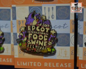 Epcot Food and Wine Festival logo Pin