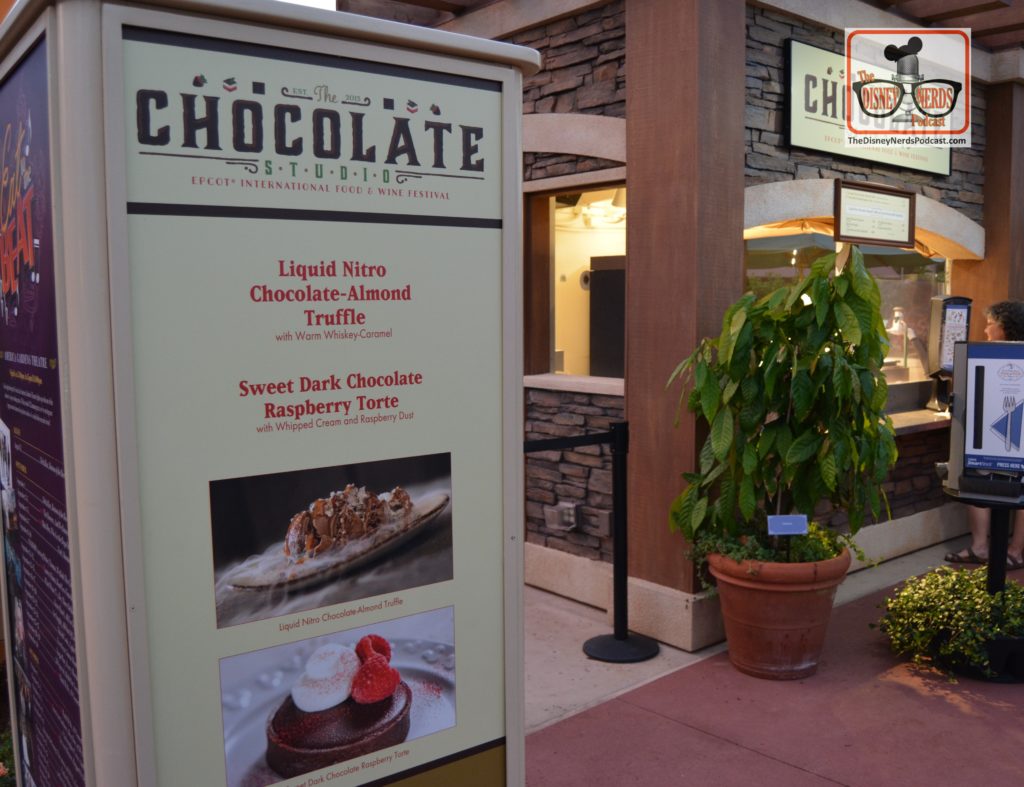 Epcot Food and Wine Festival "Chocolate Studio" in Future World West