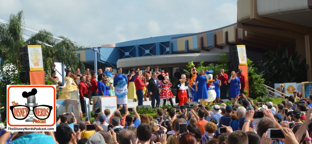 Mickey and Friends help to close the Epcot 35 Celebration