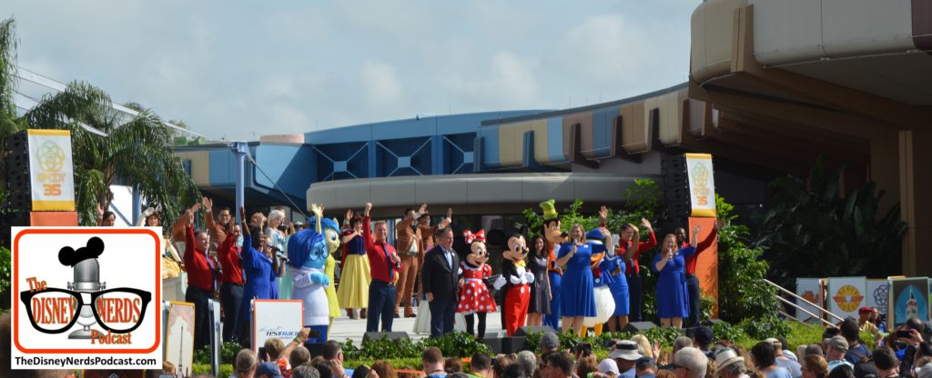 Mickey and Friends help to close the Epcot 35 Celebration
