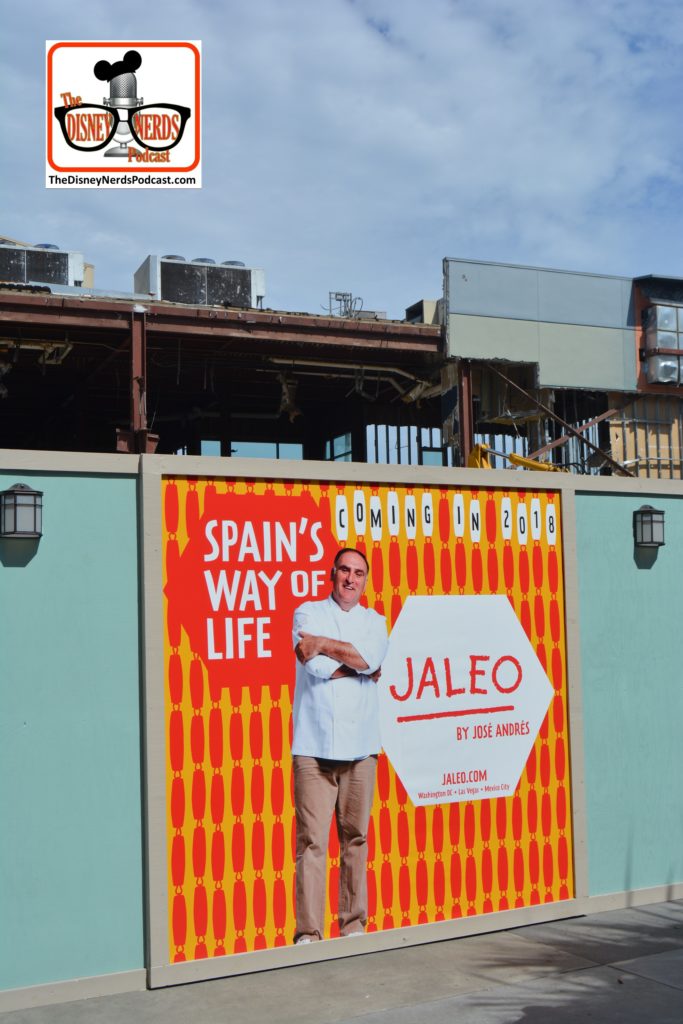 Jalero by Jose Andres (Spain's Way of Life" set to open 2018 - across from Splitsville