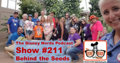 The Disney Nerds Podcast Show #211 - Behind the Seeds Tour