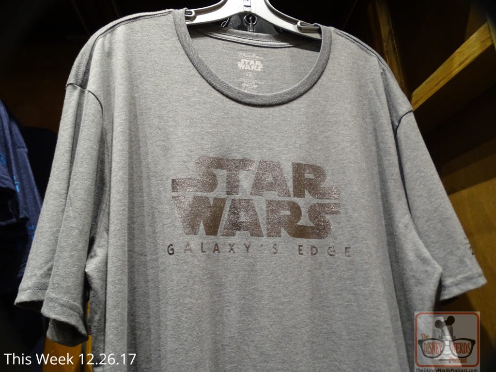  The next best thing to the real Battu opening in late 2019 is the authentic merchandise that is here now! Journey over to Tatooine Traders to find a whole corner in the store dedicated to that Land. If you indulge yourself in the variety of shirts, mugs, hats, art, etc., then perhaps waiting for 2019 will not seem so far away. The latest photos of Battu construction is below.