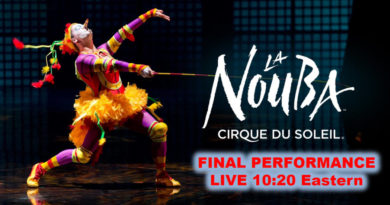 The Disney Nerds Podcast - Watch the Final La Nouba Performance live December 31. 2017 10:20PM