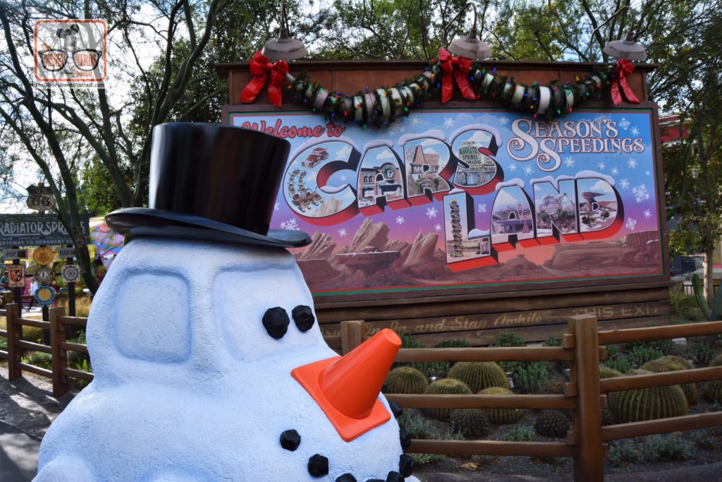 Seasons Greeting from Cars Land