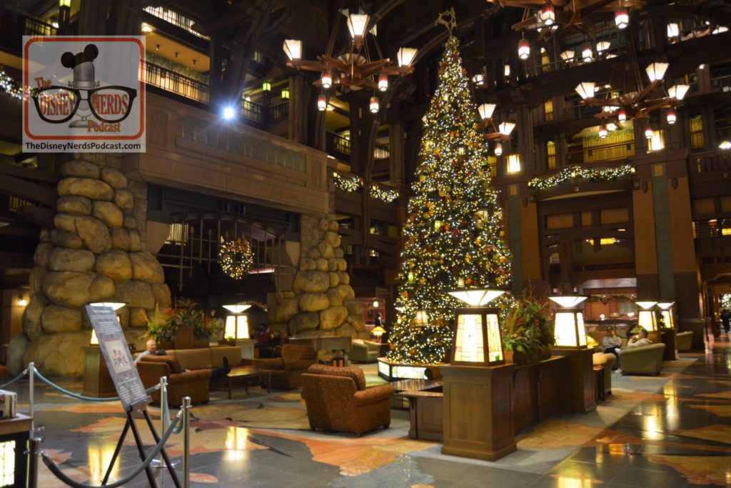 Christmas Tree in the Lobby of the Grand Californian