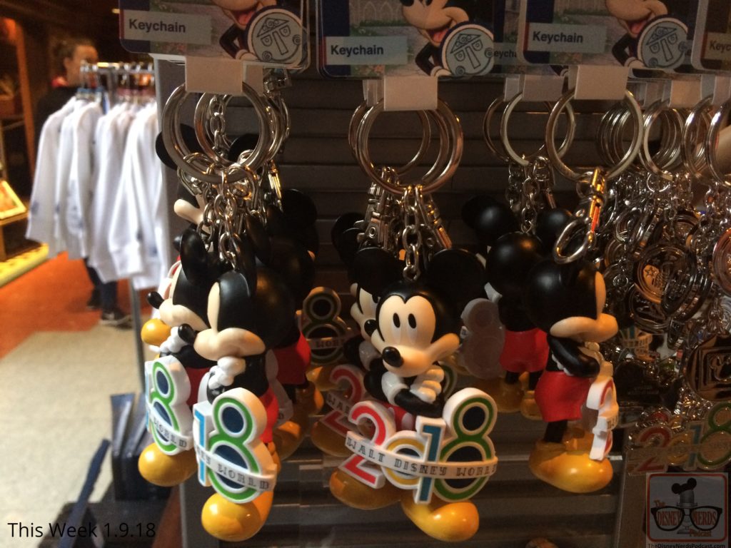 Hold on - more Disney merchandise news. At the Carthay Circle, Santa Clause meet and greet is now completely packed up and headed back to the North Pole. In its place the Beauty and the Beast merchandise is back on store shelves. Also, with the retreat of Christmas ornaments, Stitch has appeared with cool light up fidget and spinner toys. Don’t forget a 2018 key chain, if you still have money left!