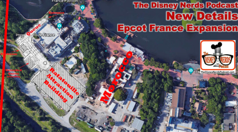 The Disney Nerds Podcast - New Details Epcot France Expansion