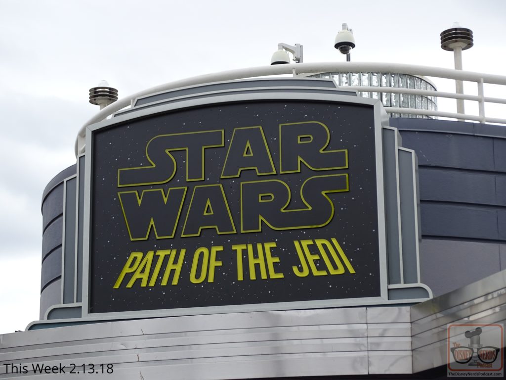 The Path of the Jedi near Echo Lake now boasts scenes from the Last Jedi that blasted into theaters nation-wide last December. 