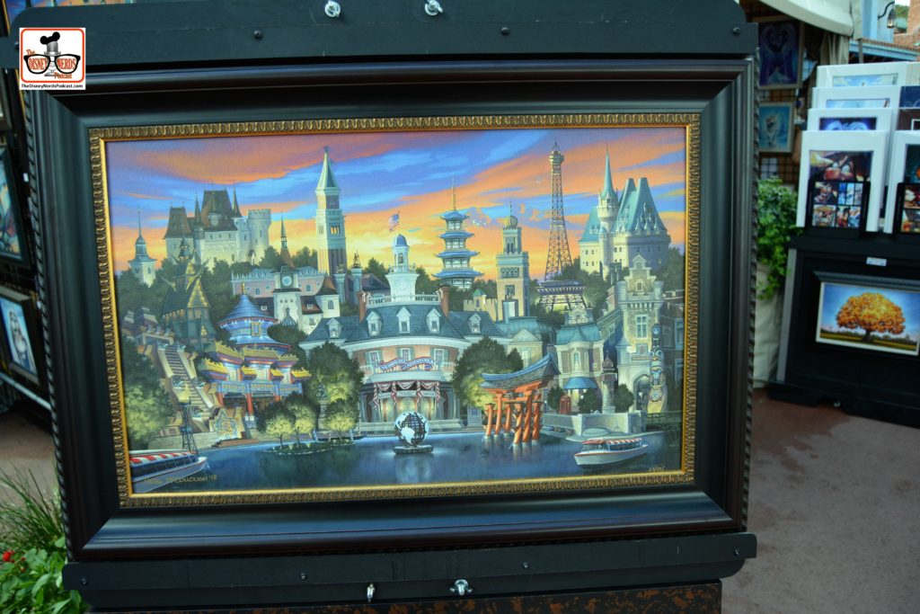 Epcot Festival of Arts 2018 - Lots of Art available around World Showcase