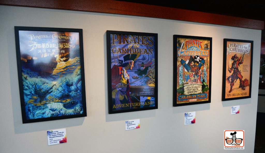 Epcot Festival of Arts 2018: "Festival Showplace" - features Internal Disney Attraction Arts - Pirates of the Carrbean