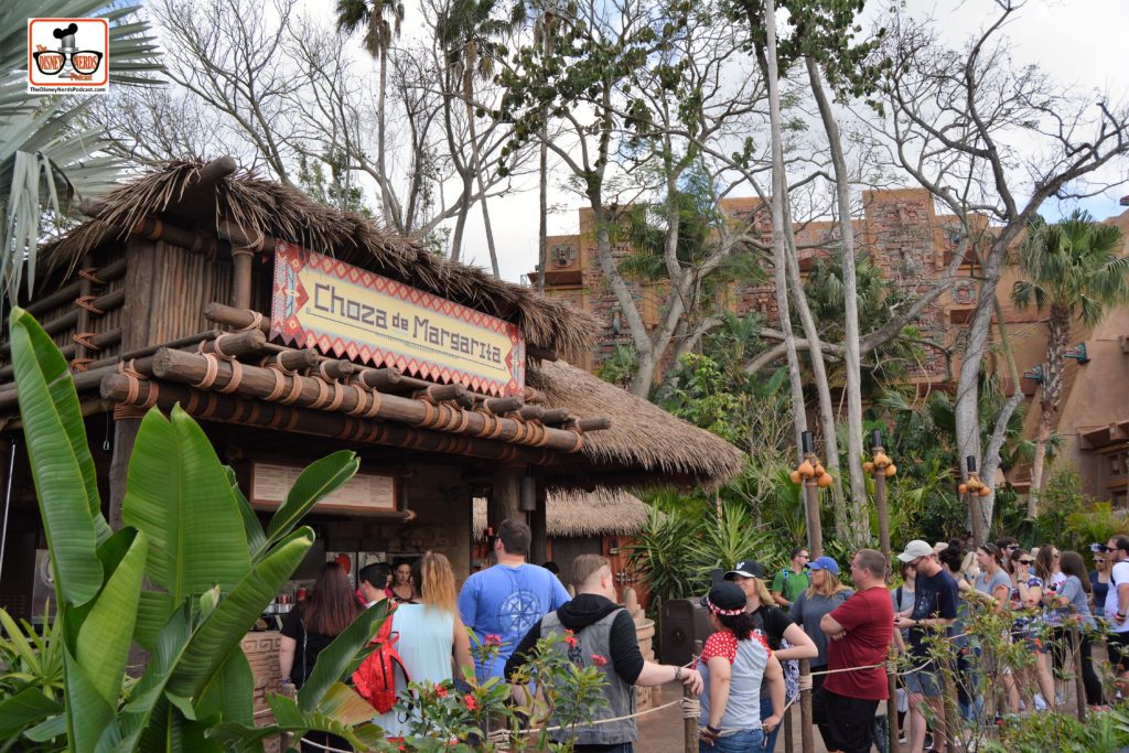 Choza de Margarita is Now open, as seen during the Epcot Festival of Arts 2018, the now Frozen Margarita stand offers more than Margaritas, and has room for long lines, as seen in this photo