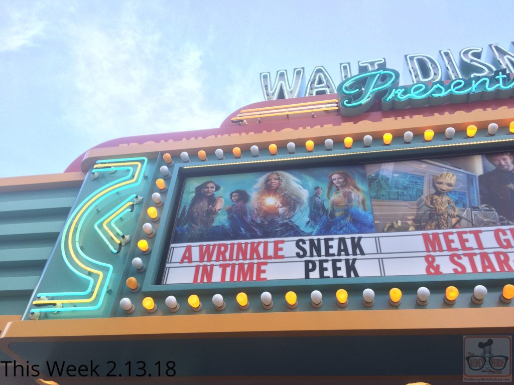 Head on over to One Man’s Dream and make your way to Walt Disney Presents to enjoy a preview of a Wrinkle In Time, set to release to theatres March 9! This American science fantasy adventure film stars Oprah Winfrey, Reese Witherspoon, and Mindy Kaling. While there visit with Star Lord and baby Groot from Guardians of the Galaxy at the meet and greet.