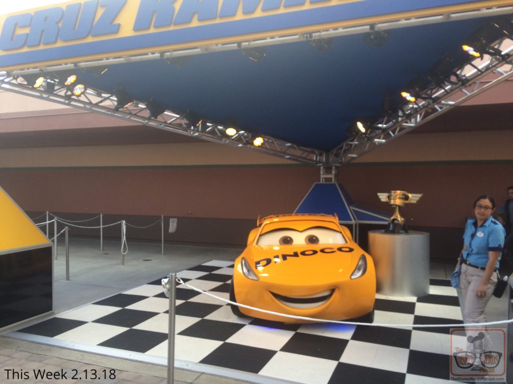 The Cruz Ramirez, the popular young Hispanic female sports car, is back at Pixar Place. Check out this high octane meet and greet.