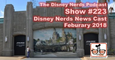 The Disney Nerds Podcast Show #223 - Disney Nerds News Cast February 2018