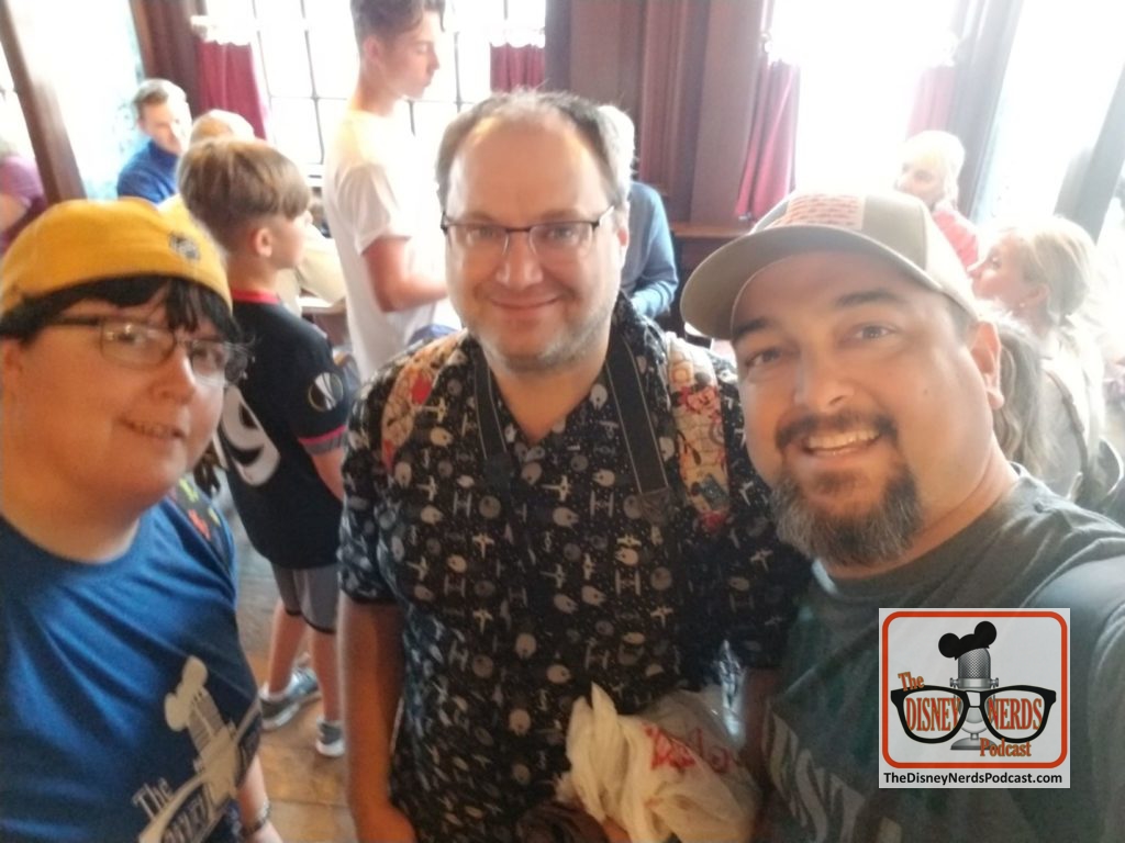 Lisa, Sam and Jimmy finishing a the walk through of the Epcot Flower and Garden Festival 2018