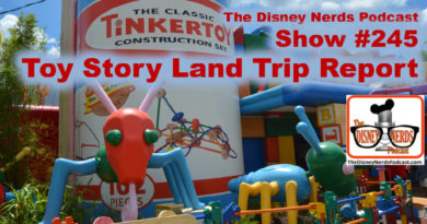 The Disney Nerds Podcsat Show #245 - Toy Story Land Trip Report