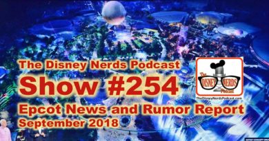 The Disney Nerds Podcast Show #2The Disney Nerds Podcast Show #254: Epcot News and Rumors