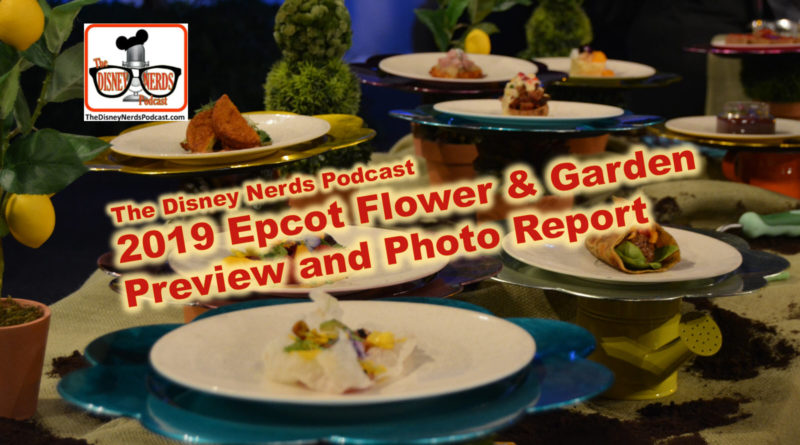 2019 Epcot Flower and Garden Festival Preview and Photo Report