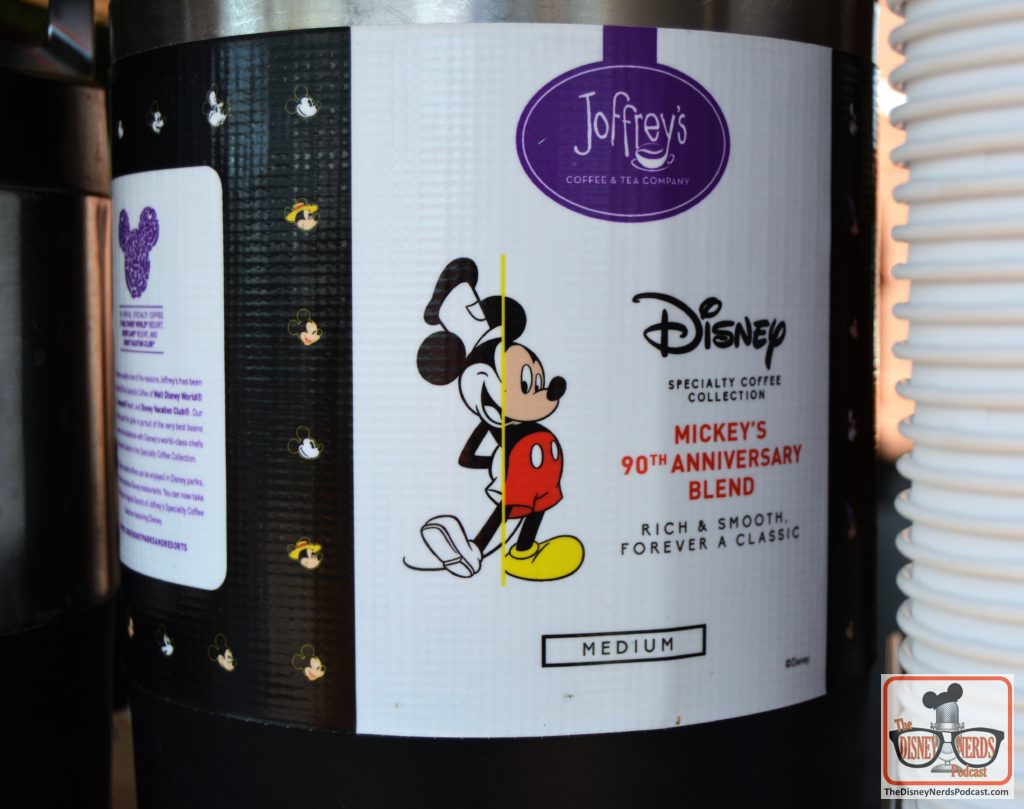 The Disney Nerds Podcast March 11, 2019 Epcot Flower and Garden Photo Report - Joffery's Mickey's 90th Anniversary Blend is at Joffery's locations throughout WDW
