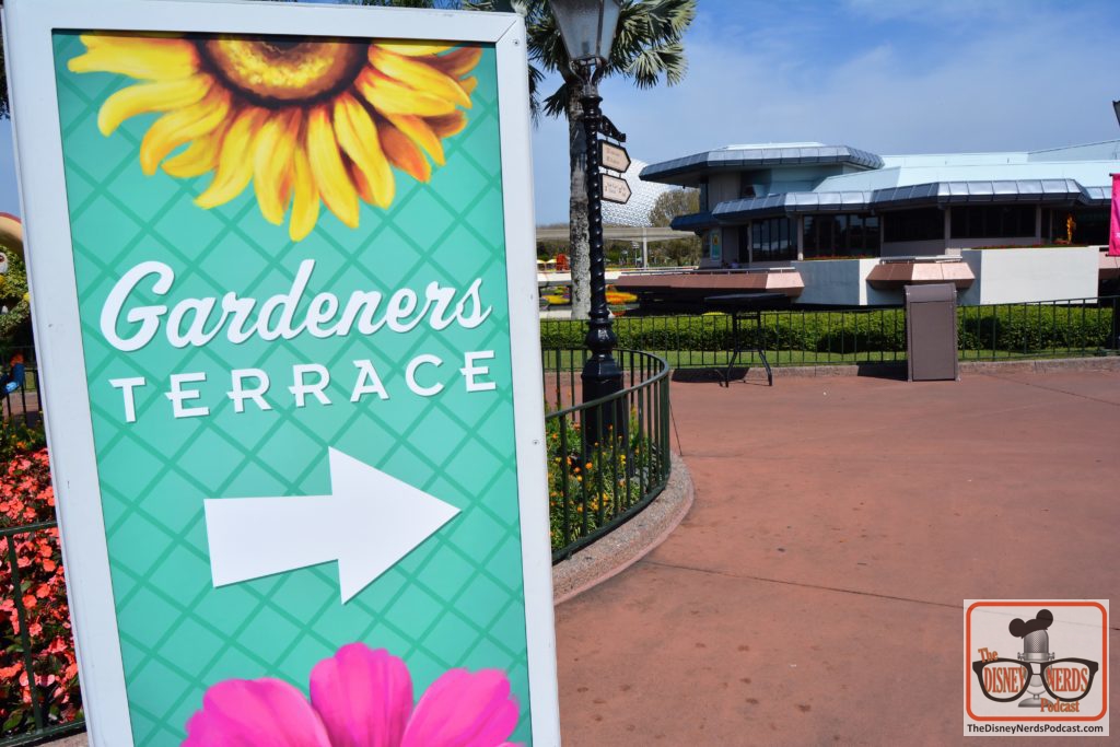 The Disney Nerds Podcast March 11, 2019 Epcot Flower and Garden Photo Report - Lets check out the Gardeners Terrace