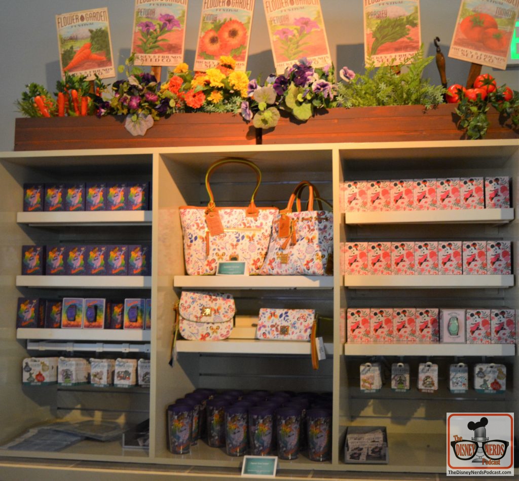 The Disney Nerds Podcast March 11, 2019 Epcot Flower and Garden Photo Report - Flower and Garden Merchandise