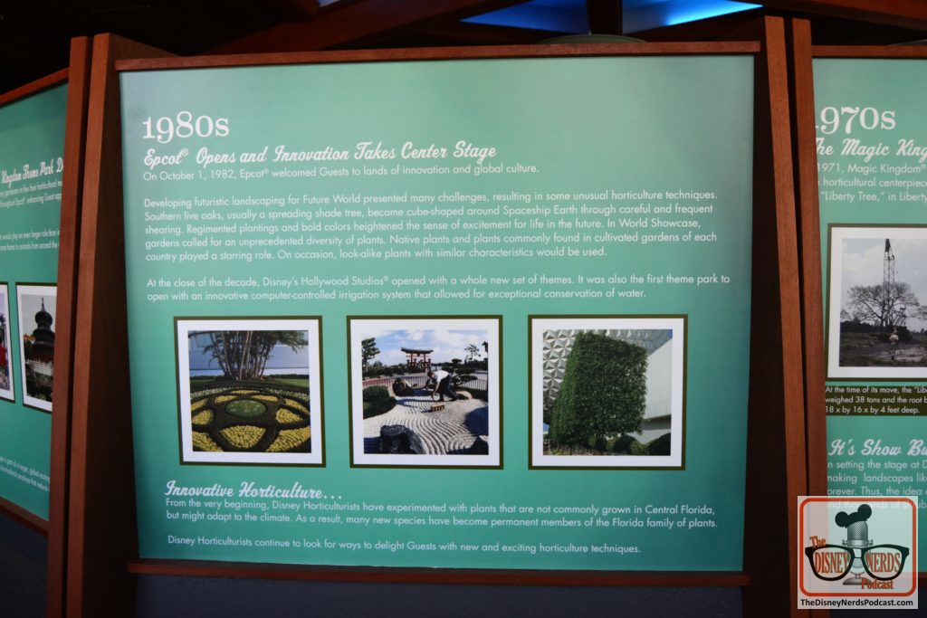 The Disney Nerds Podcast March 11, 2019 Epcot Flower and Garden Photo Report - Gardeners Terrace includes a look at the History of Topiaries at Disney - This is 1980s
