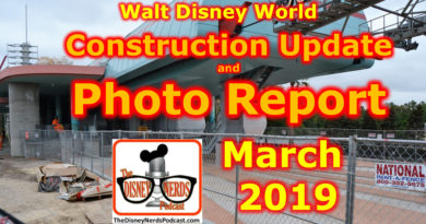 The Disney Nerds Podcast Walt Disney World 2019 Construction Photo Report and Update