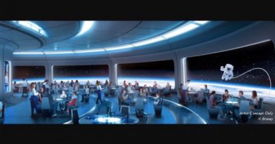 New EPCOT Space Themed REst.